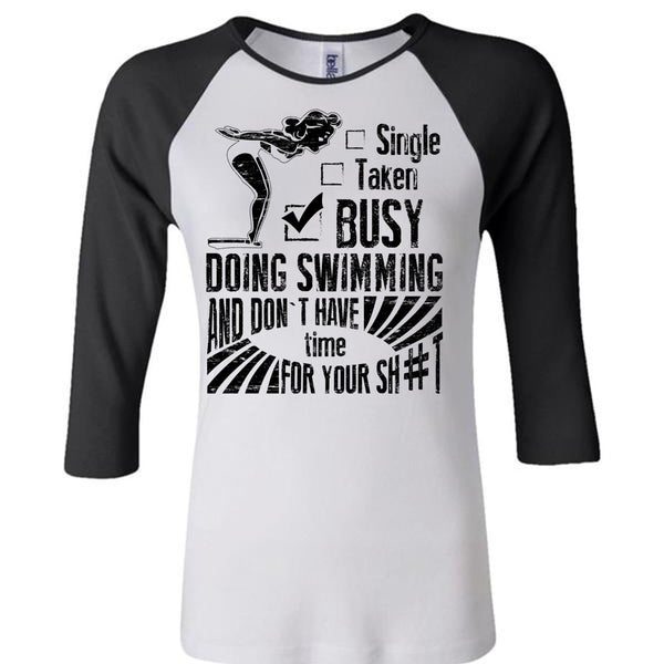 Busy Doing Swimming T Shirt, I Love Swimmer T Shirt, Awesome T-Shirts