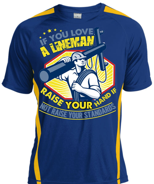 You Love A Lineman T Shirt, Your Hand T Shirt, Cool Shirt