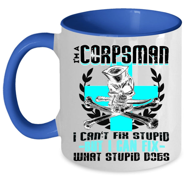 Cool Corpsman Coffee Mug, I'm A Corpsman Accent Mug