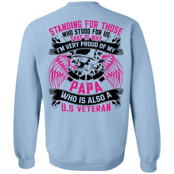 I Love Papa T Shirt, I'm Very Proud Of My Papa Sweatshirt