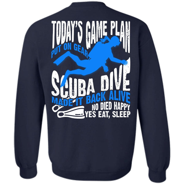 Put On Gear Scuba Dive T Shirt, I Love Diving Sweatshirt