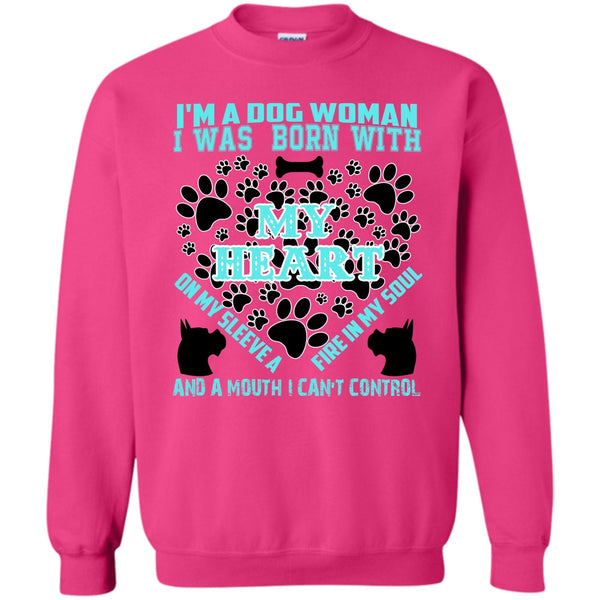 Coolest Dog Lover T Shirt, I'm A Dog Woman Sweatshirt