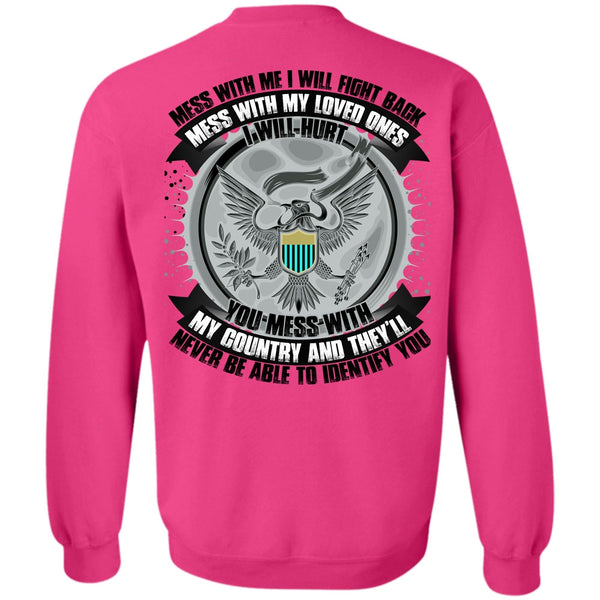 I Love Music T Shirt, You Mess With My Country Sweatshirt