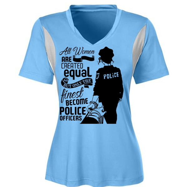 All Women Are Created Equal T Shirt, I Love Police T Shirt, Awesome T-Shirts