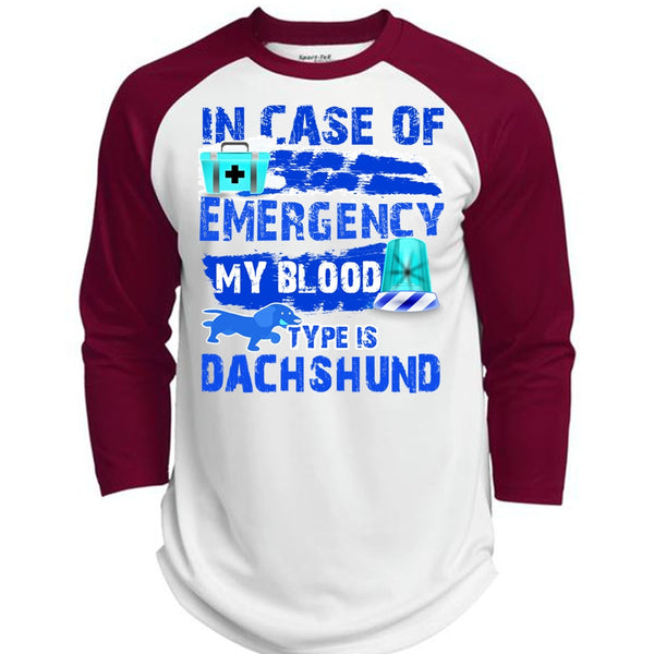 In Case Of Emergency My Blood T Shirt, I Love My Dog T Shirt, Awesome T-Shirts  (Polyester Game Baseball Jersey)
