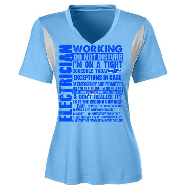 Electrician Working Do Not Disturb T Shirt, I Love Electrician T Shirt, Awesome T-Shirts