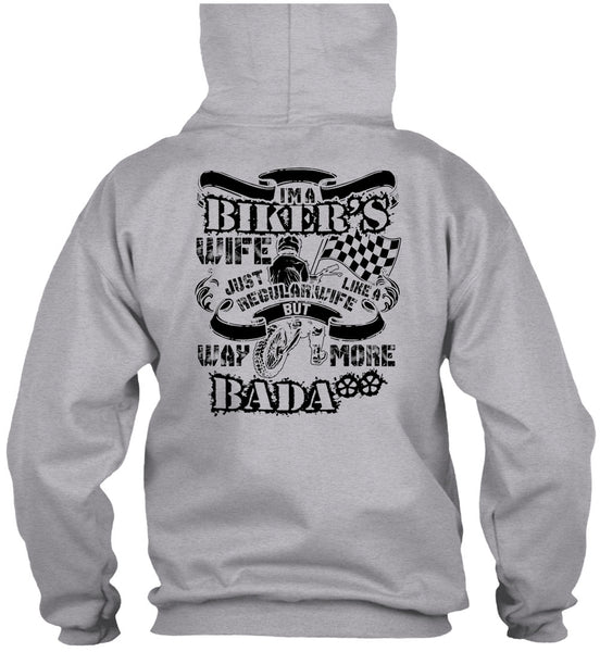 I'm A Biker's Wife T Shirt, I Love Wife T Shirt