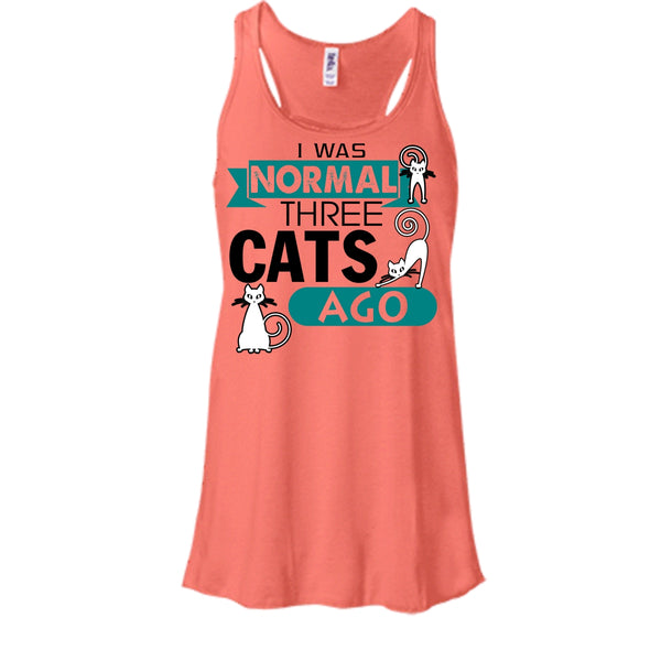 I Was Normal Three Cats Ago Shirt, Funny Cat Shirt