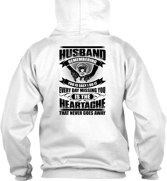 Husband Remembering T Shirt, I Love Husband T Shirt
