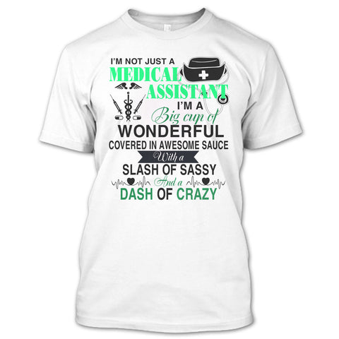 A black t-shirt with the shopify logo