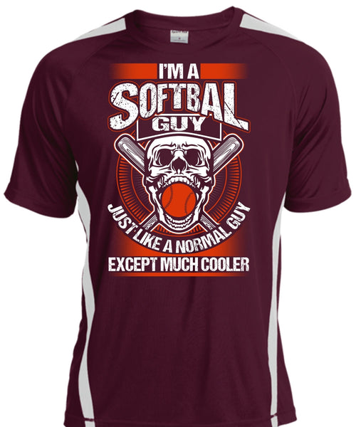I'm A Softball Guy T Shirt, I Love Softball T Shirt, Cool Shirt