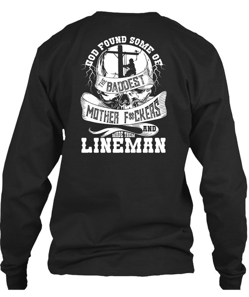 Made Them Lineman T Shirt, The Baddest Mother T Shirt