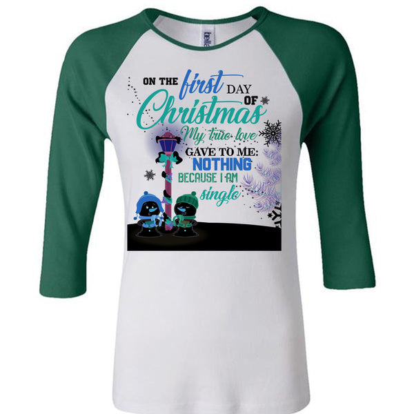 On The First Day Of Christmas T Shirt, This Girl Loves Christmas T Shirt, Awesome T-Shirts