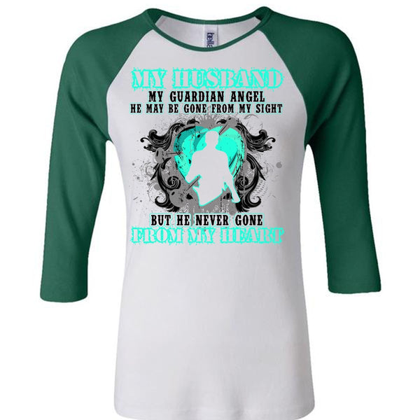 My Husband My Guardian Angel T Shirt, I Love Husband T Shirt, Awesome T-Shirts