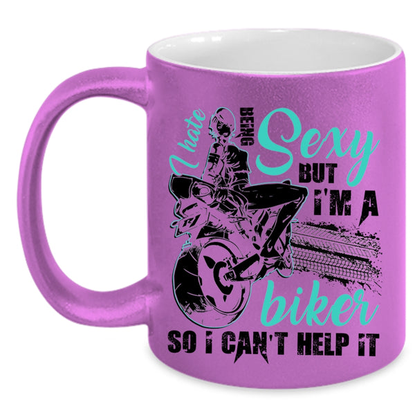 Cute Gift For Bikers Coffee Mug, I'm A Biker Accent Mug