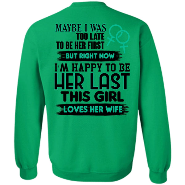 I Love Husband T Shirt, This Girl Loves Her Wife Sweatshirt