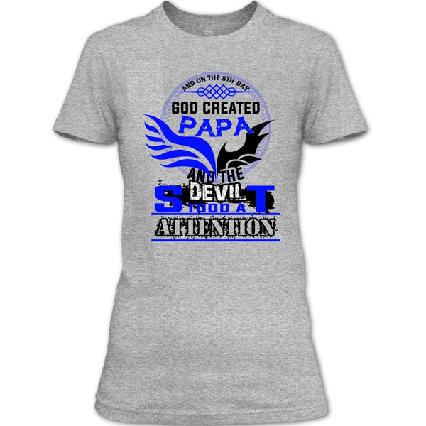 A black t-shirt with the shopify logo