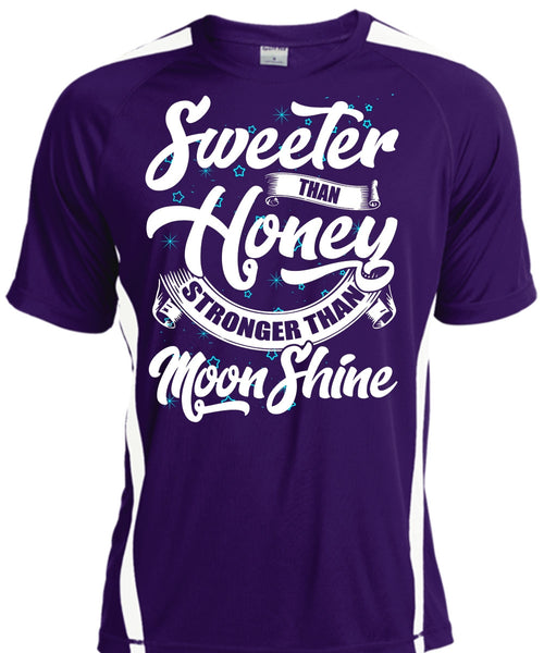 Sweeter Than Honey T Shirt, Stronger Than Moon Shine T Shirt, Cool Shirt