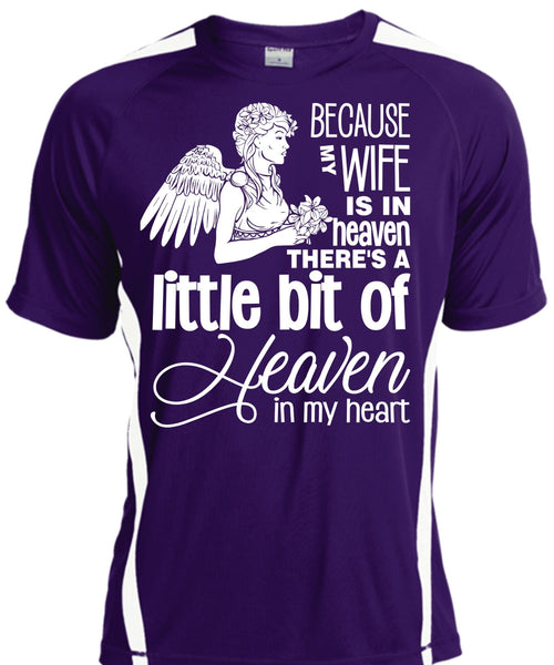 My Wife Is In Heaven T Shirt, I Love My Wife T Shirt, Cool Shirt