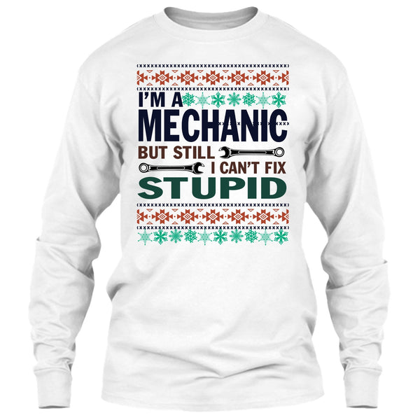 I'm A Mechanic T Shirt, Merchanic Merry Christmas T Shirt