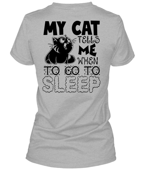 My Cat Tells Me T Shirt, I Love My Cat T Shirt