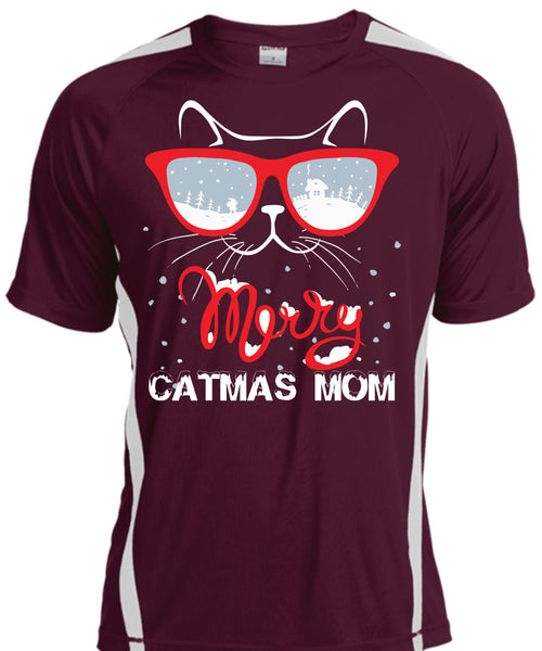Merry Catmas Mom T Shirt, I Love Christmas T Shirt, Cool Shirt