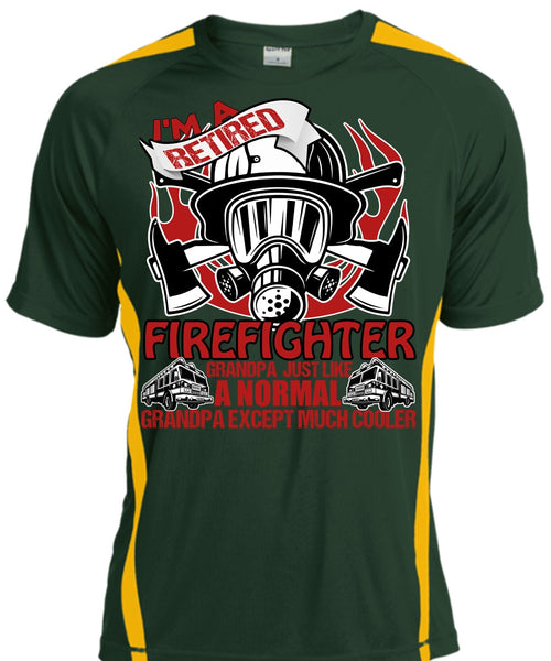 I'm A Retired Firefighter Grandpa T Shirt, Being A Firefighter T Shirt, Cool Shirt
