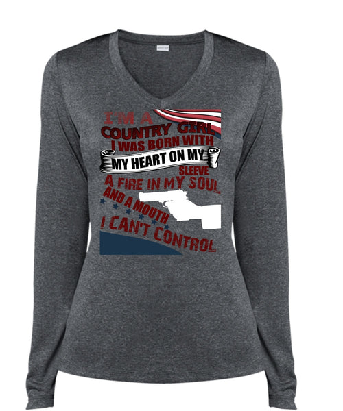 I'm A Country Girl T Shirt, I Can't Control T Shirt