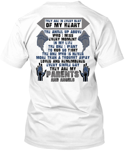 A black t-shirt with the shopify logo