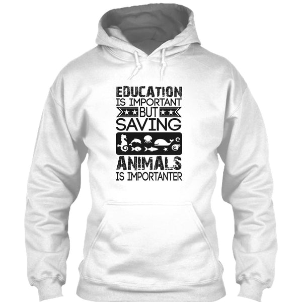 Education Is Important T Shirt, Coolest Animal Lover T Shirt