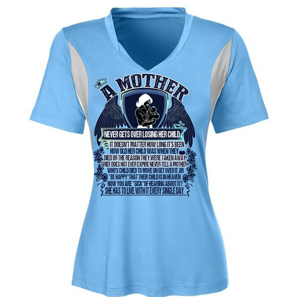 A Mother Never Gets Over Losing Her Child T Shirt, I Love Mom T Shirt, Awesome T-Shirts