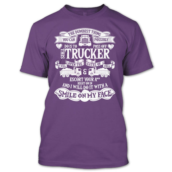 This Trucker T Shirt, Coolest Trucking T Shirt
