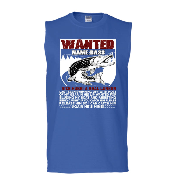 I Can Catch Him T Shirt, I Love Fishing T Shirt, Cool T Shirt (Men's Cotton Sleeveless)