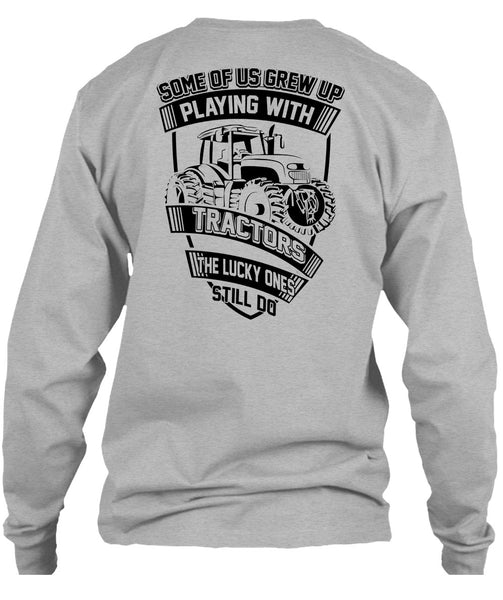 Playing With Tractors T Shirt, I Love Trucking T Shirt