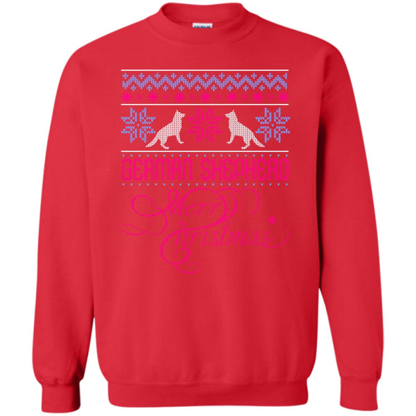 Merry Christmas T Shirt, Coolest German Shepherd Lover Sweatshirt