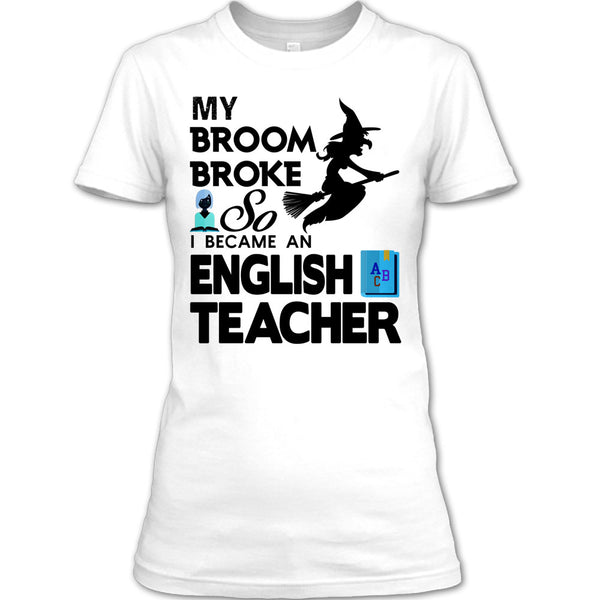 My Broom Broke T Shirt, Happy Halloween Day T Shirt