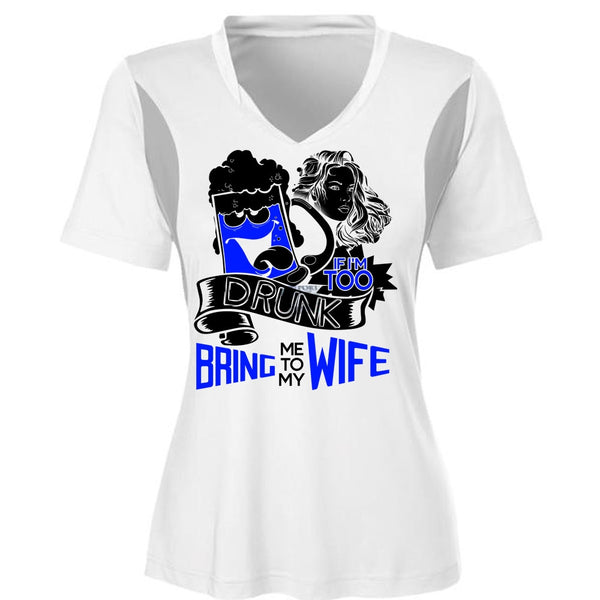 If I'm Too Drunk Bring Me To My Wife T Shirt, I Love Wife T Shirt, Awesome T-Shirts