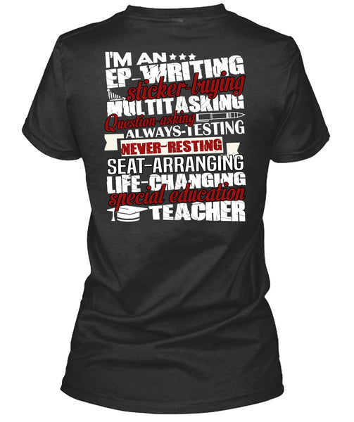 Special Education Teacher T Shirt, Being A Teacher T Shirt