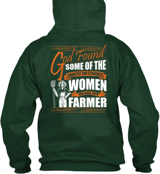 Made Them Farmer T Shirt, Smartest And Strongest T Shirt