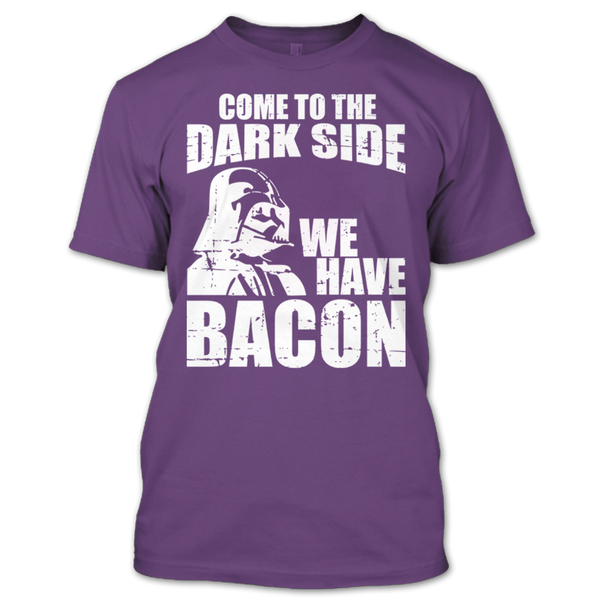 A black t-shirt with the shopify logo