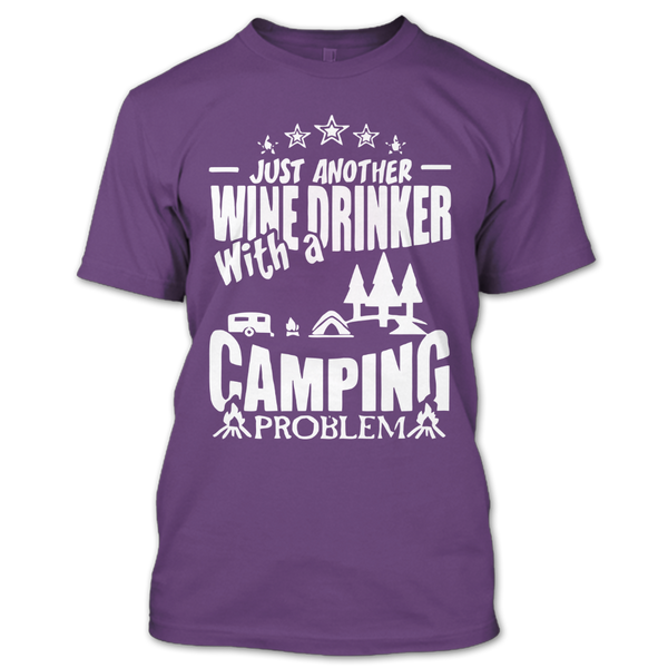 A black t-shirt with the shopify logo