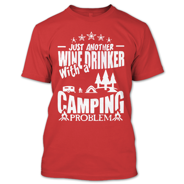 A black t-shirt with the shopify logo