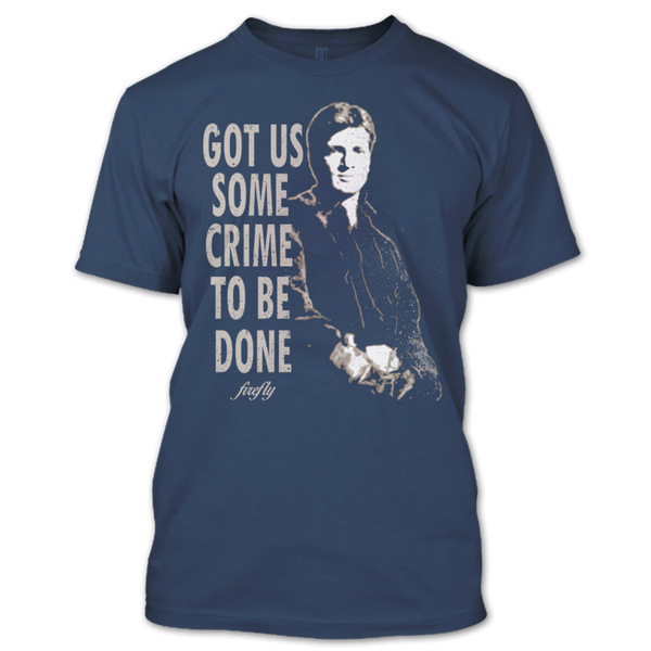 A black t-shirt with the shopify logo