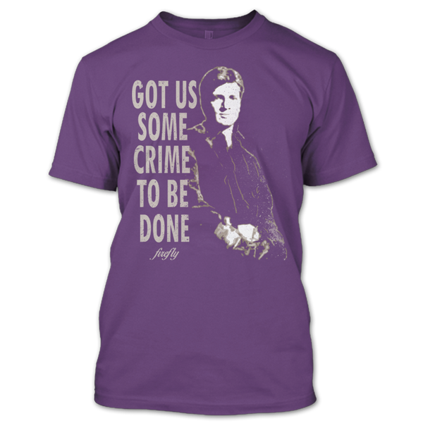 A black t-shirt with the shopify logo