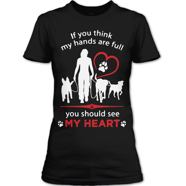 A black t-shirt with the shopify logo