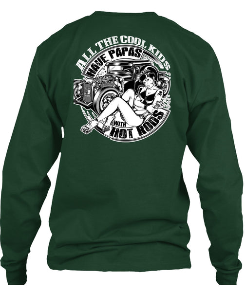 All The Cool Kids Have Papas T Shirt, Being A Papa T Shirt