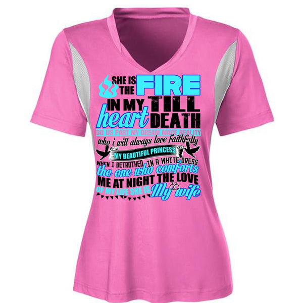 She Is The Fire T Shirt, I Love Wife T Shirt