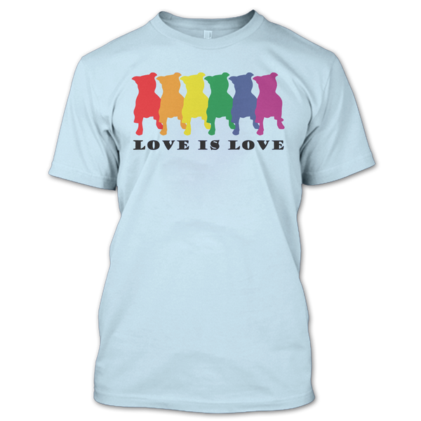 A black t-shirt with the shopify logo