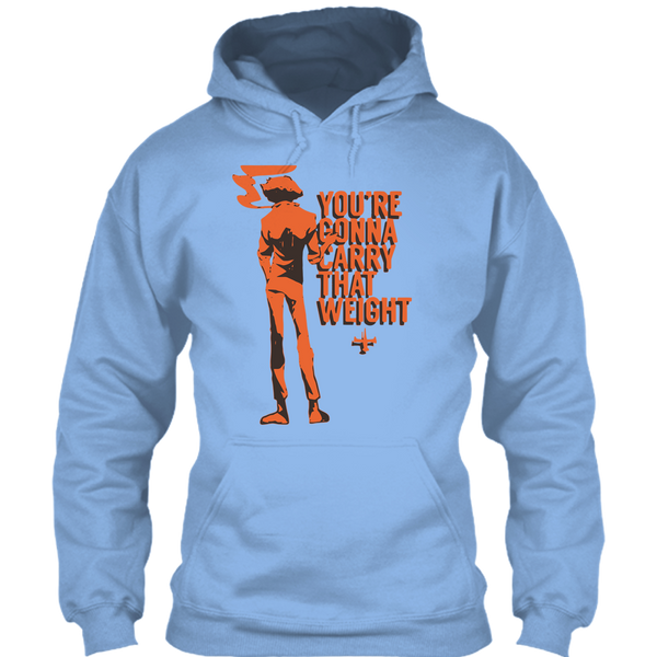 A black t-shirt with the shopify logo