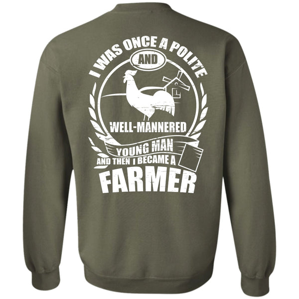 Young Man T Shirt, I Love Farming Sweatshirt